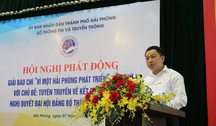 Hải Phòng: Phát động Giải Báo chí tuyên truyền kết quả thực hiện Nghị quyết Đại hội Đảng bộ lần thứ XV