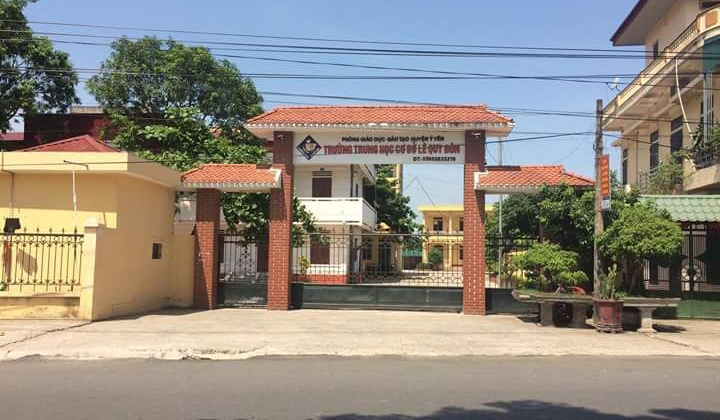 Trường THCS Lê Quý Đôn vững bước đi đầu trong công tác dạy và học