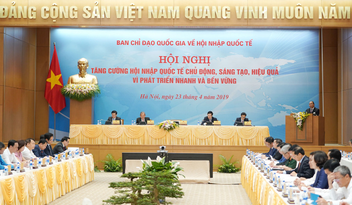 Việt Nam tự tin tiến lên hội nhập quốc tế