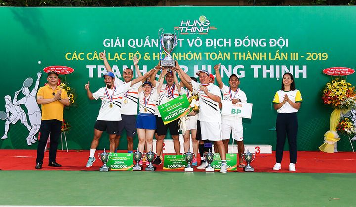 Giải Quần vợt tranh Cúp Hưng Thịnh lần 3/2019