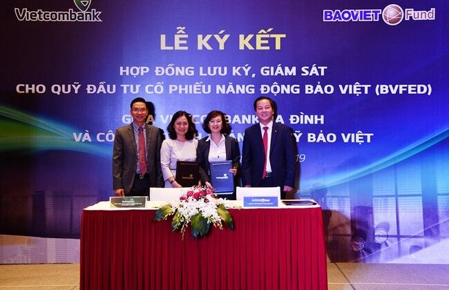 Vietcombank Ba Đình hợp tác cùng Baoviet Fund