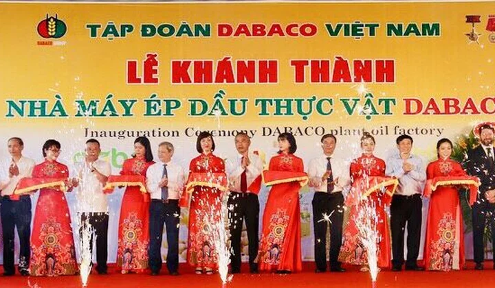 Dabaco khánh thành nhà máy ép dầu 1.200 tỷ đồng