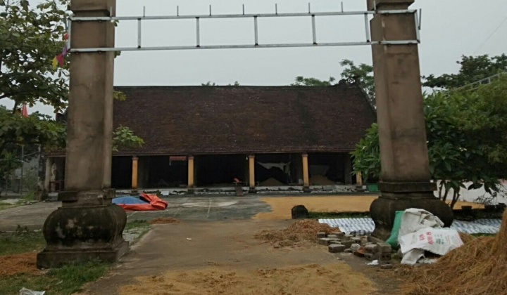 Xứ Thanh có ngôi đình to lớn bị bỏ hoang nhiều thập kỷ