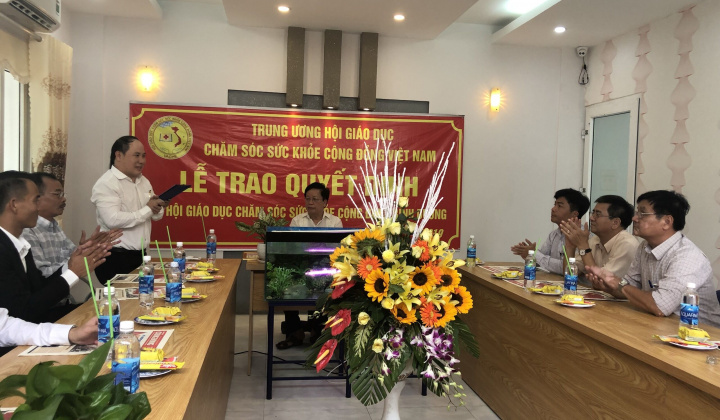 Hội Giáo dục CSSKCĐ Việt Nam: Thành lập thêm 02 chi hội khu vực phía Nam