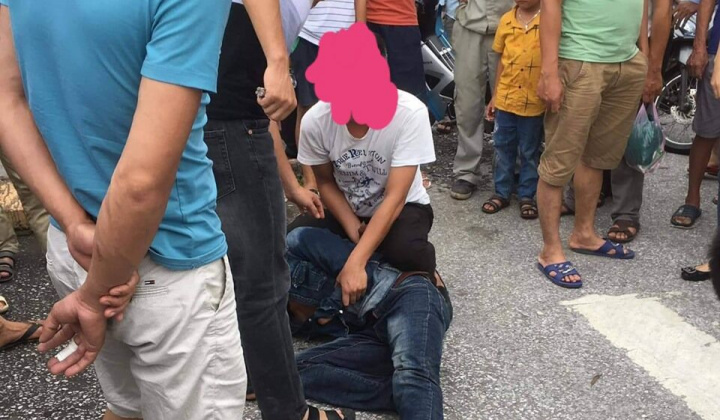 Thái Bình: Khống chế con nghiện đang "phê", một công an có nguy cơ phơi nhiễm HIV