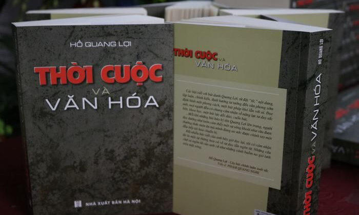 Nhà báo Hồ Quang Lợi với "Thời cuộc và văn hóa"