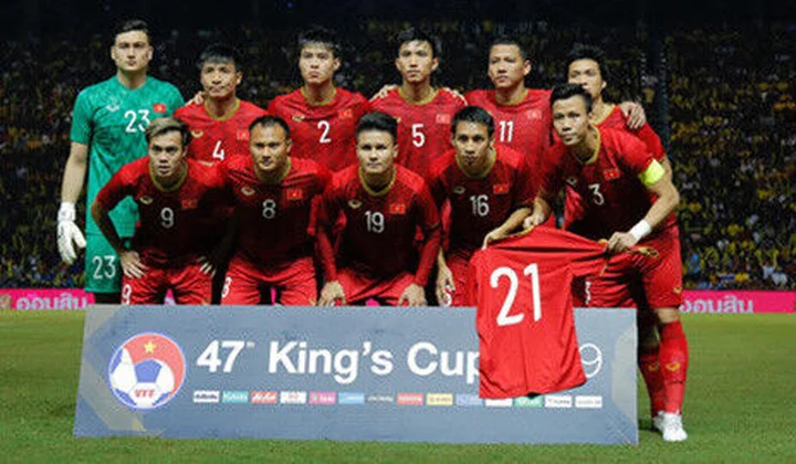 ĐTQG Việt Nam lọt Top 15 Châu Á