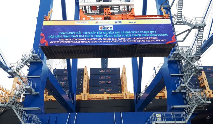 Cảng Hải Phòng nằm trong top 20 cảng biển đón tàu siêu trọng thế giới