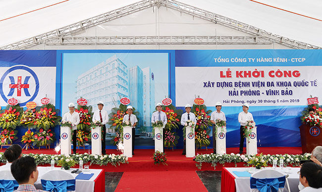 Hải Phòng: Khởi công xây dựng Bệnh viện Đa khoa Quốc tế Hải Phòng - Vĩnh Bảo