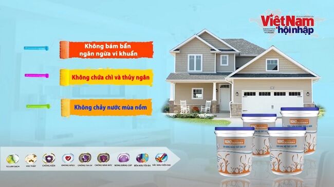 Nano Bordeaux - Công nghệ sơn tiên tiến