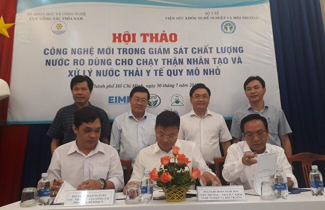 TP.HCM sẽ hỗ trợ các phòng khám nhỏ, trạm y tế xử lý nước thải bằng công nghệ mới