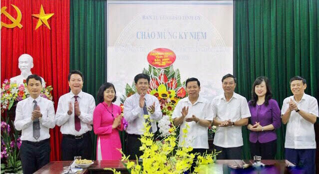 Lãnh đạo tỉnh Bắc Ninh chúc mừng ngày truyền thống ngành Tuyên giáo