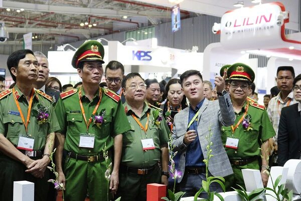 530 gian hàng tham gia triển lãm quốc tế về kỹ thuật, phương tiện PCCC, cứu nạn, thiết bị an ninh