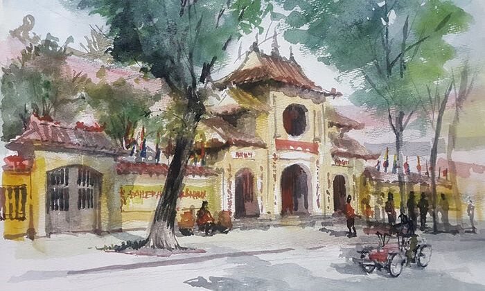 Khai mạc triển lãm Bùi Xuân Phái- Vì tình yêu Hà Nội 2019