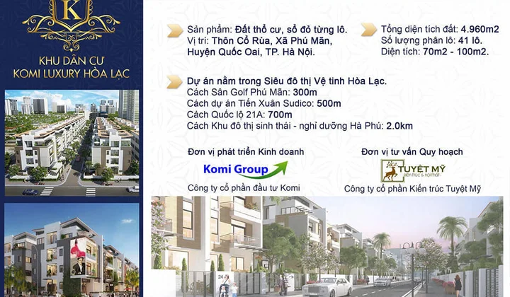 Quốc Oai, Hà Nội: "Khu dân cư Komi Luxury Hòa lạc" chỉ là dự án ‘ma’?