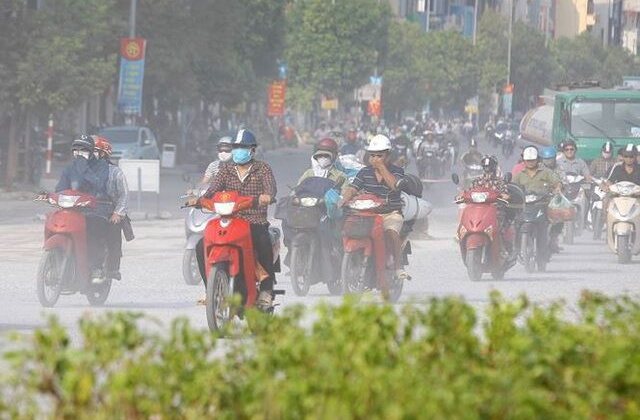Không khí Hà Nội đạt mức nguy hại cho sức khoẻ con người