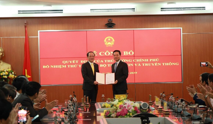 Thủ tướng Chính phủ quyết định bổ nhiệm tân Thứ trưởng Bộ Thông tin và Truyền thông