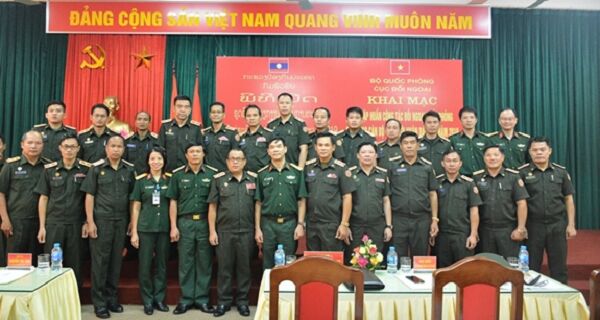 Bộ Quốc phòng tập huấn công tác đối ngoại quốc phòng cho cán bộ quân đội Lào