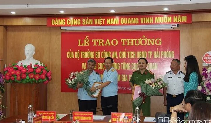 Cục Hải quan Hải Phòng được tuyên dương triệt phá vụ án ma túy lớn