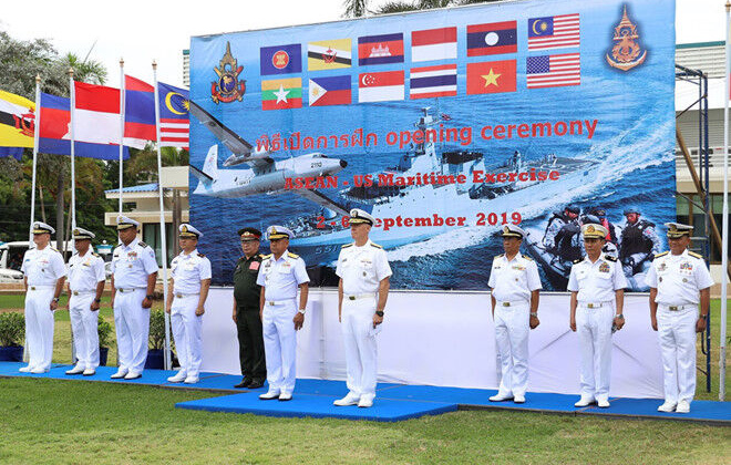 Việt Nam diễn tập hàng hải chung cùng ASEAN - Mỹ