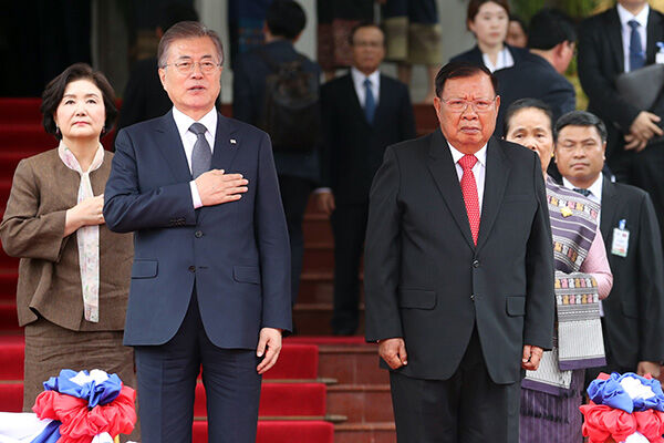 Tổng thống Hàn Quốc công bố "Tầm nhìn Mekong" khi thăm Đông Nam Á