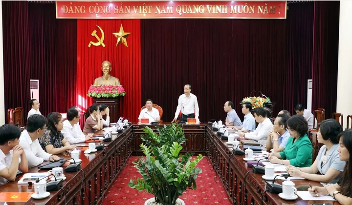 Đoàn công tác tỉnh Sơn La học tập, trao đổi kinh nghiệm tại Bắc Ninh