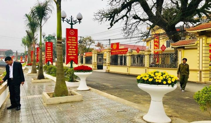 Thị trấn Rừng Thông đang làm tốt phương châm nhà nước và nhân dân cùng làm