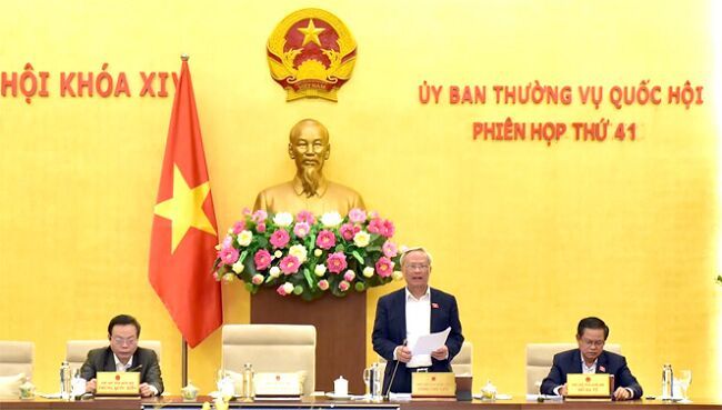 Bế mạc Phiên họp thứ 41 của Ủy ban Thường vụ Quốc hội