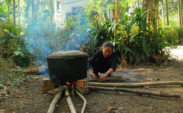 Mùa xuân với hương vị bánh Khổ khảo