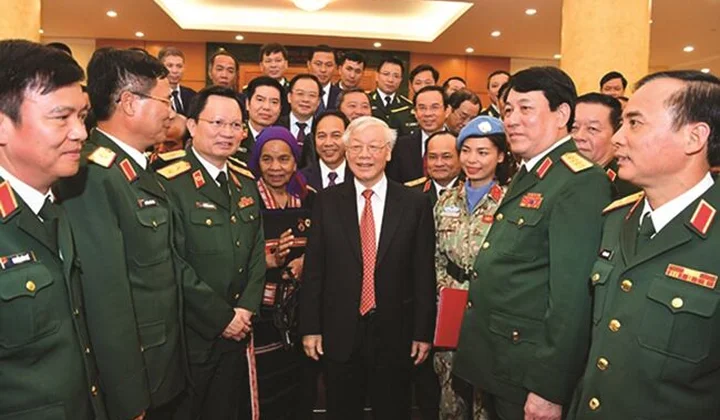 Giữ trọn niềm tin, trách nhiệm với Đảng, với nước, với dân