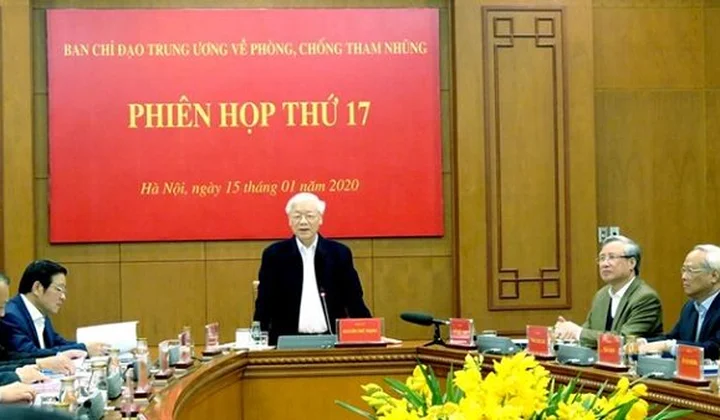 Công tác phòng chống tham nhũng không dừng, không nghỉ, với quyết tâm cao hơn