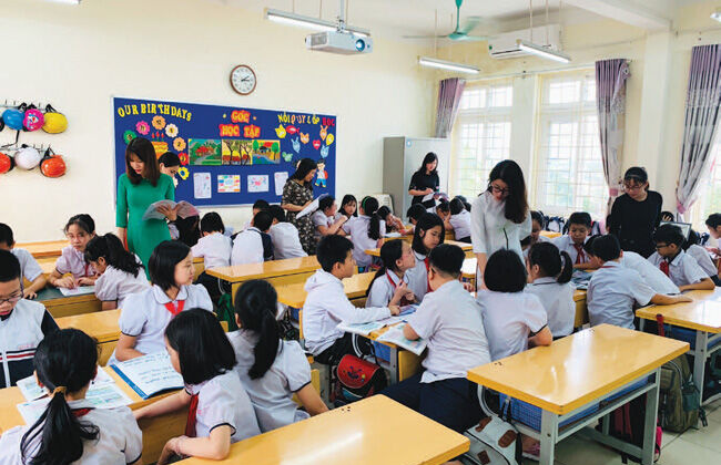 Trường tiểu học Trung Yên: Môi trường đủ tốt giúp trẻ phát triển toàn diện