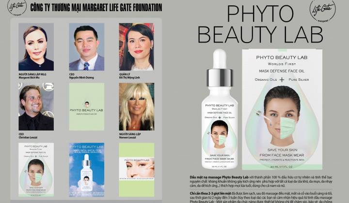 Margaret Life Gate Foundation -  Phyto Beuty Lab giúp bạn luôn tỏa sáng