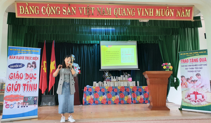 Chương trình Truyền thông “Giáo dục giới tính” học đường