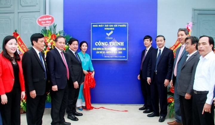 Thanh Hóa: Khánh thành, khởi công nhiều công trình lớn chào mừng Đại hội Đảng bộ tỉnh lần thứ XIX