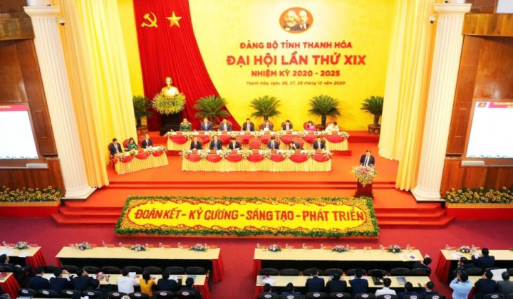 Đại hội Đảng bộ tỉnh Thanh Hóa lần thứ XIX khai mạc