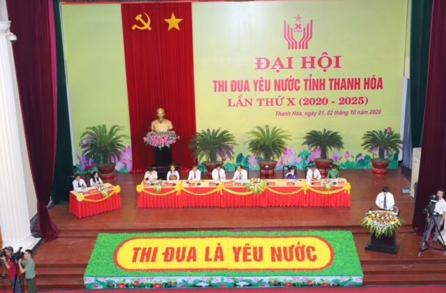Thanh Hóa long trọng tổ chức Đại hội thi đua yêu nước lần thứ X