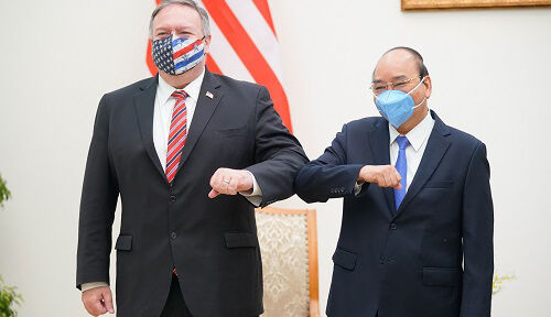 Thủ tướng tiếp Ngoại trưởng Hoa Kỳ Michael Pompeo