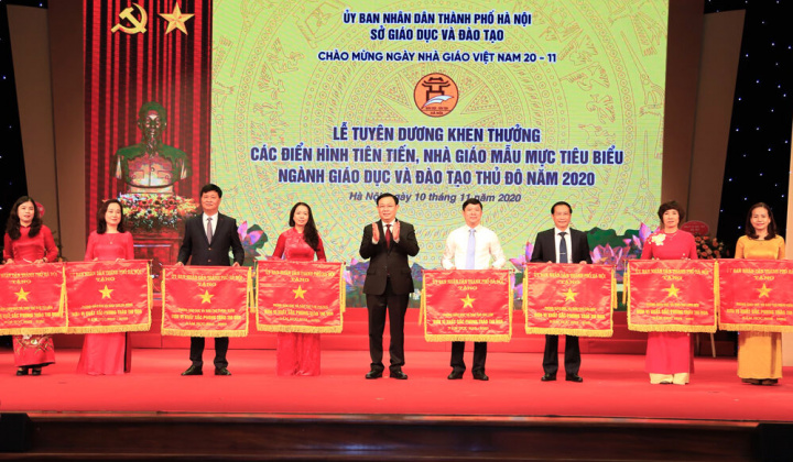 Tuyên dương các điển hình tiên tiến, nhà giáo mẫu mực của Thủ đô