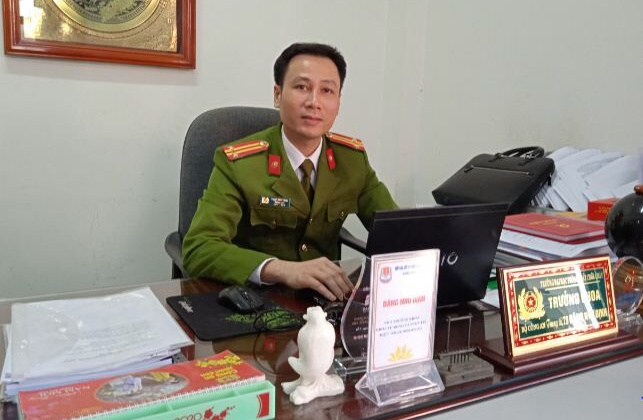 Trung tá, TS. Đặng Như Định - Tự hào với nghề giáo Phòng cháy chữa cháy