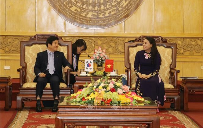Chủ tịch Quốc hội Hàn Quốc Park Byeong-Seug thăm và làm việc tại Ninh Bình