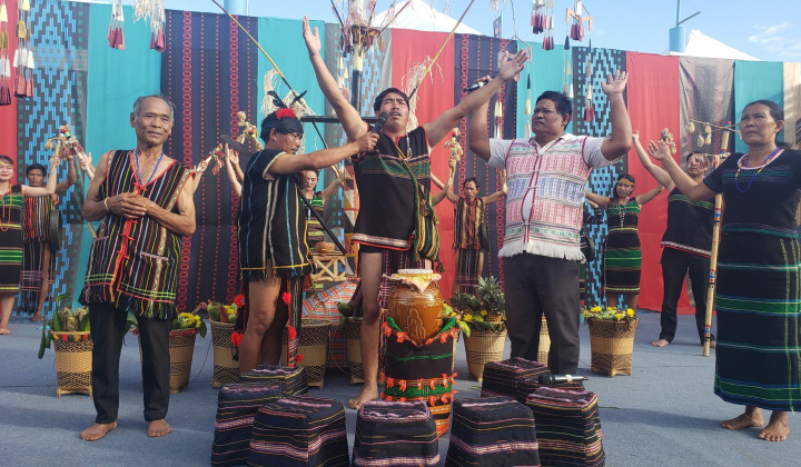 Đắk Nông: Độc đáo lễ cúng mừng mùa của người dân tộc M’Nông.