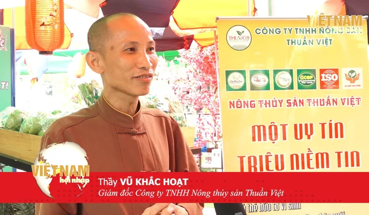 Nông thủy sản Thuần Việt mang sản phẩm sạch về Thủ đô