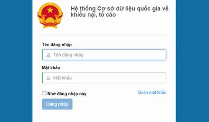Thanh tra Chính phủ đề xuất quản lý và sử dụng CSDL quốc gia về khiếu nại, tố cáo