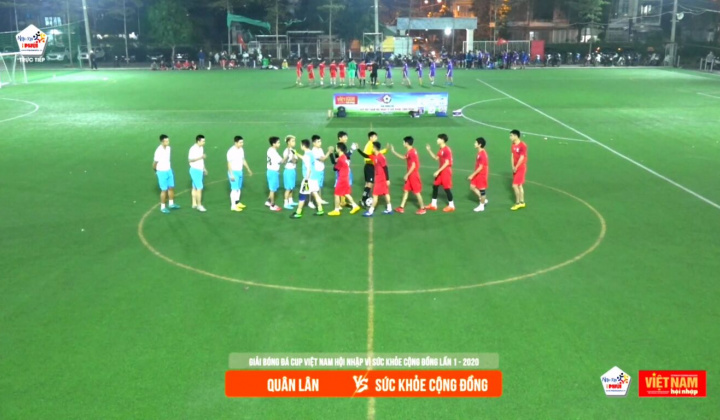 Cup Việt Nam Hội Nhập: FC Quân Lân vs FC Sức Khoẻ Cộng Đồng
