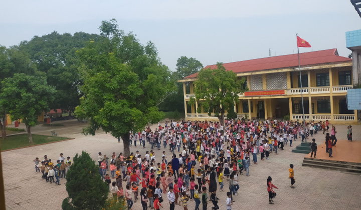 Trường Tiểu học Quảng Hợp: Thành công là quá trình phấn đấu không ngừng nghỉ!