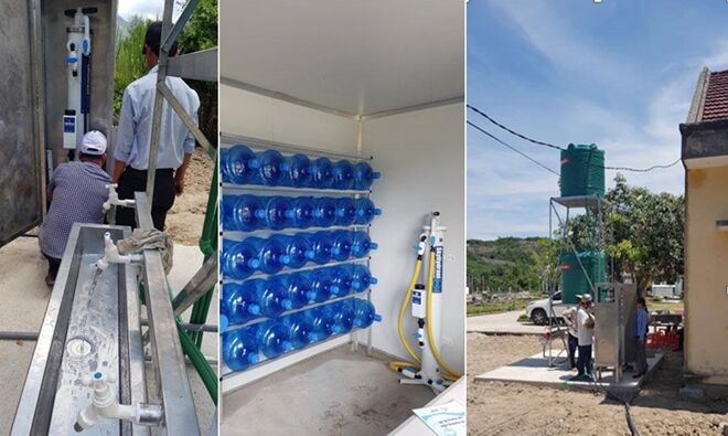 Australia hỗ trợ xử lý nước uống an toàn cho các tỉnh miền Trung