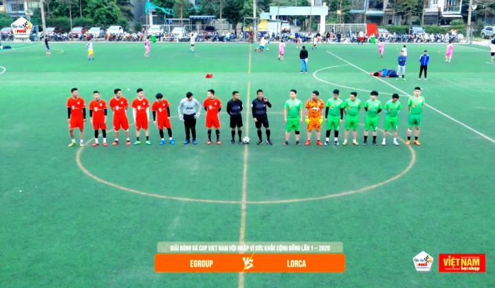 Chung kết Cup Việt Nam Hội Nhập 2020: Egroup FC vs Lorca FC