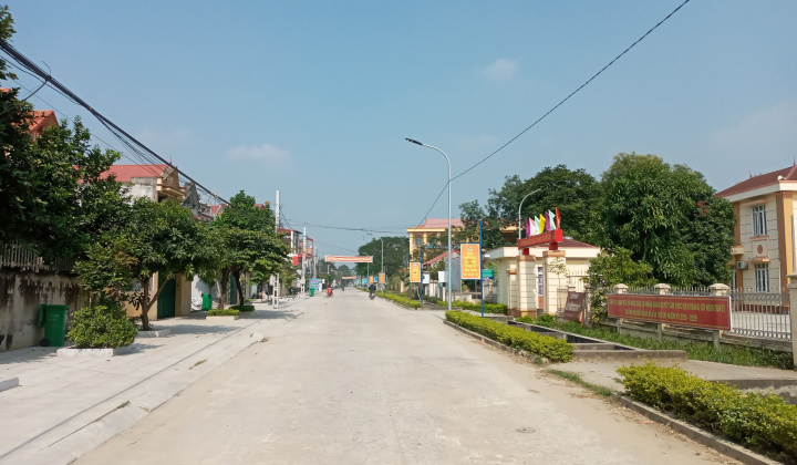 Diện mạo mới trên quê hương Hoằng Giang