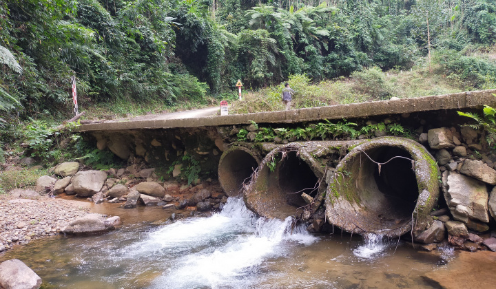 Thanh Hóa: Nguy hiểm rình rập trên tuyến đường công vụ tại xã Mường Mìn, huyện Quan Sơn